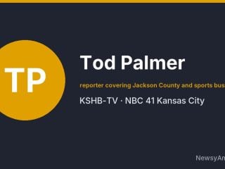 Tod Palmer, reporter covering Jackson County and sports business, KSHB-TV