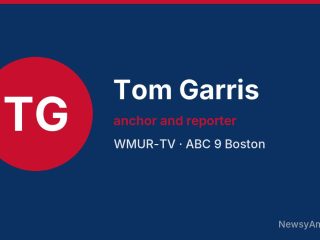 Tom Garris, anchor and reporter, WMUR-TV