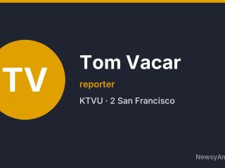 Tom Vacar, reporter, KTVU