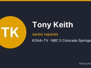 Tony Keith, senior reporter, KOAA-TV