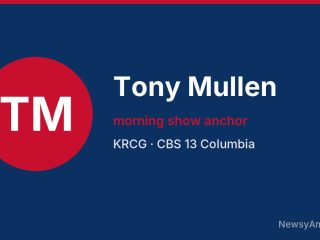 Tony Mullen, morning show anchor, KRCG