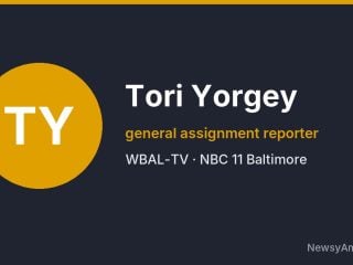 Tori Yorgey, general assignment reporter, WBAL-TV