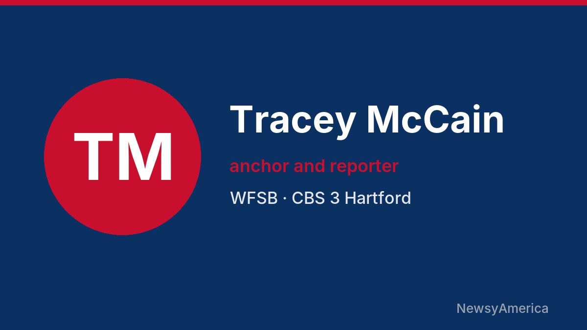 Tracey McCain – WFSB, Hartford