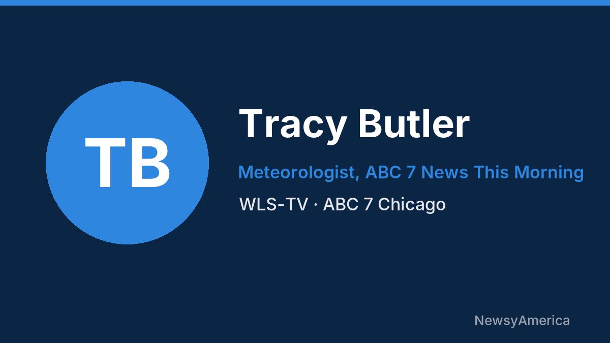 Tracy Butler – WLS-TV, Chicago