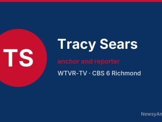 Tracy Sears, anchor and reporter, WTVR-TV