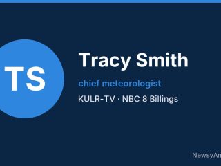 Tracy Smith, chief meteorologist, KULR-TV