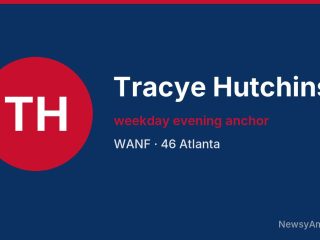 Tracye Hutchins, weekday evening anchor, WANF