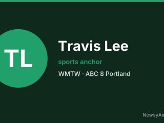 Travis Lee, sports anchor, WMTW