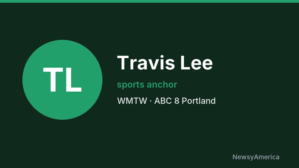 Travis Lee – WMTW, Portland