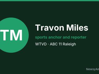 Travon Miles, sports anchor and reporter, WTVD