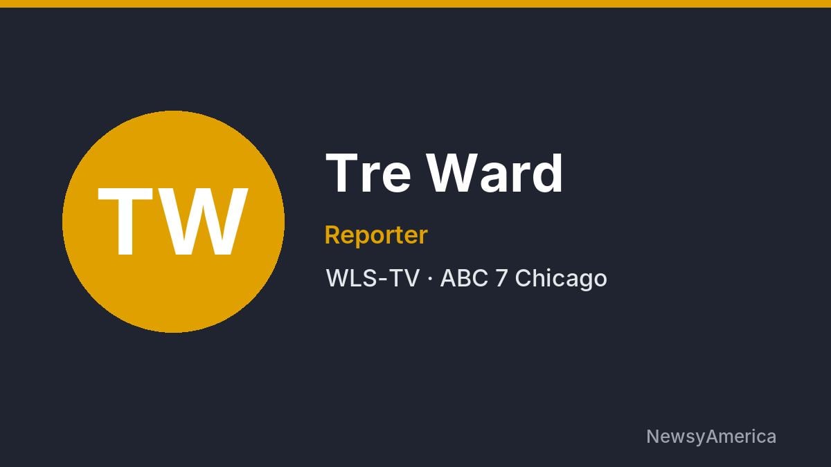 Tre Ward – WLS-TV, Chicago