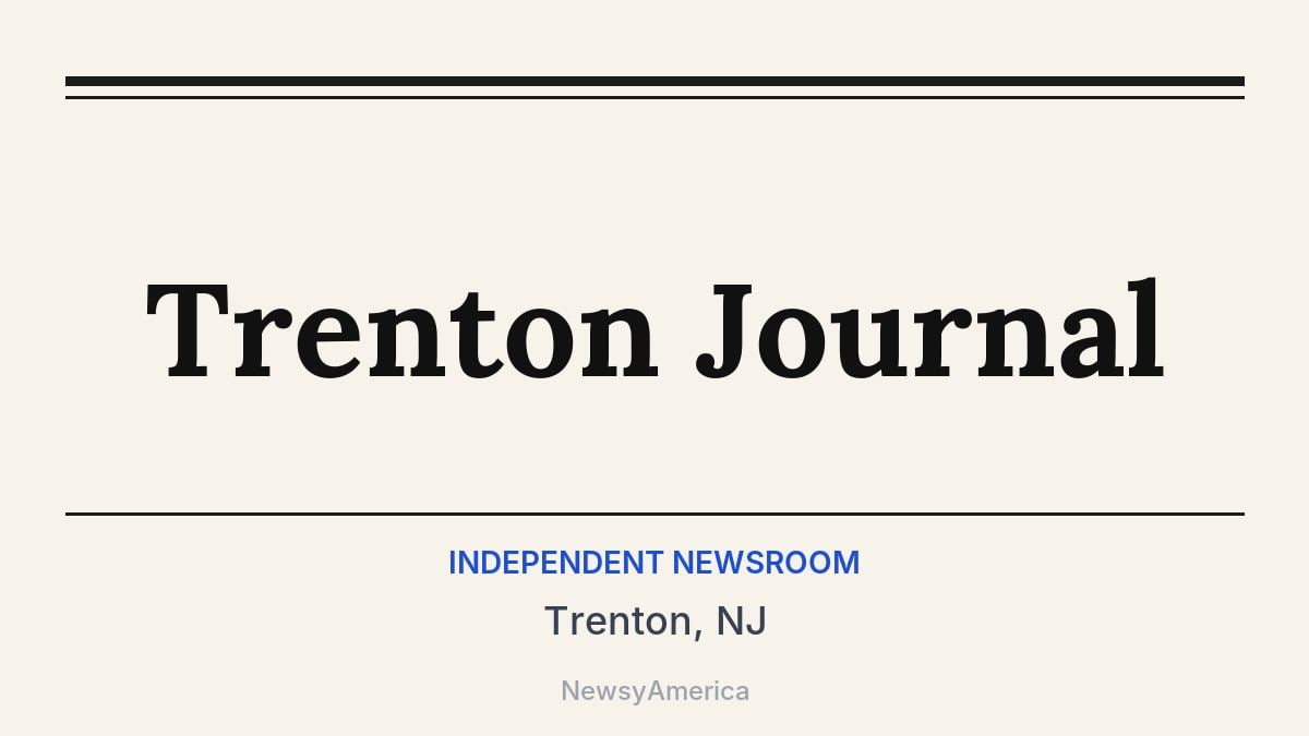 Trenton Journal – Trenton, NJ