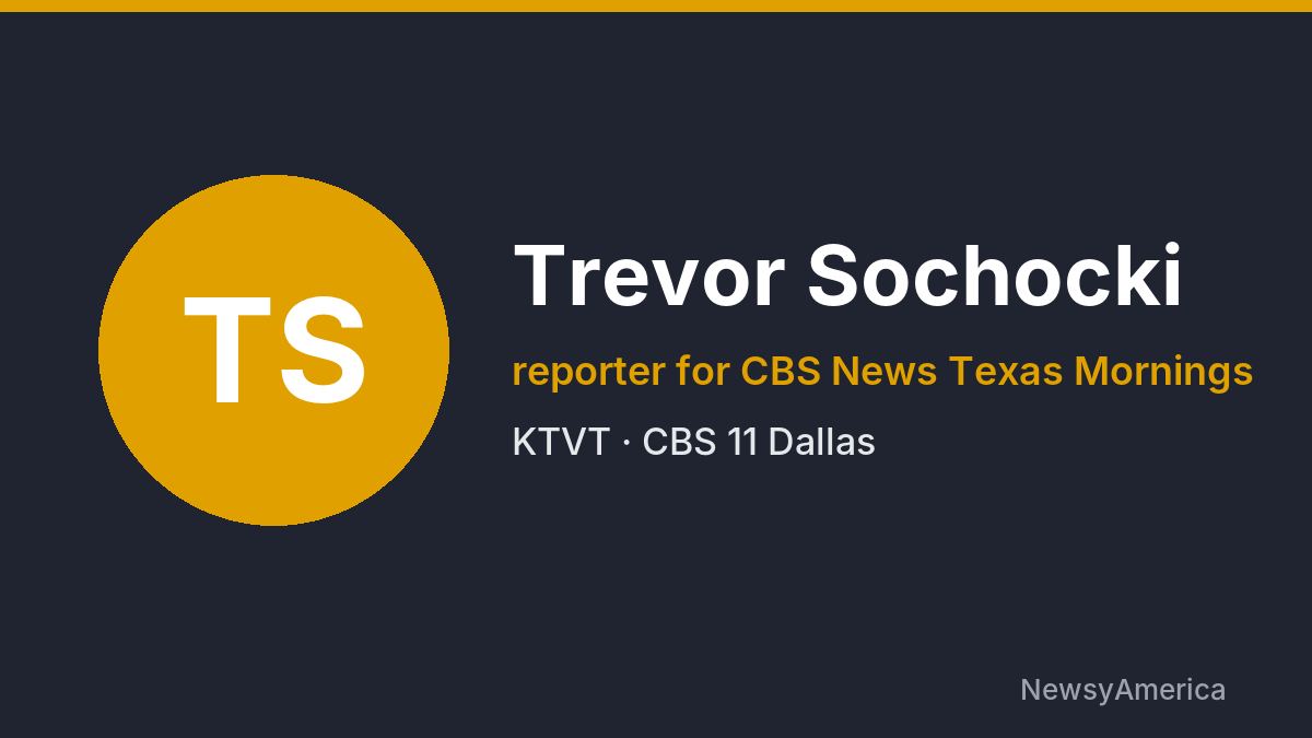 Trevor Sochocki – KTVT, Dallas