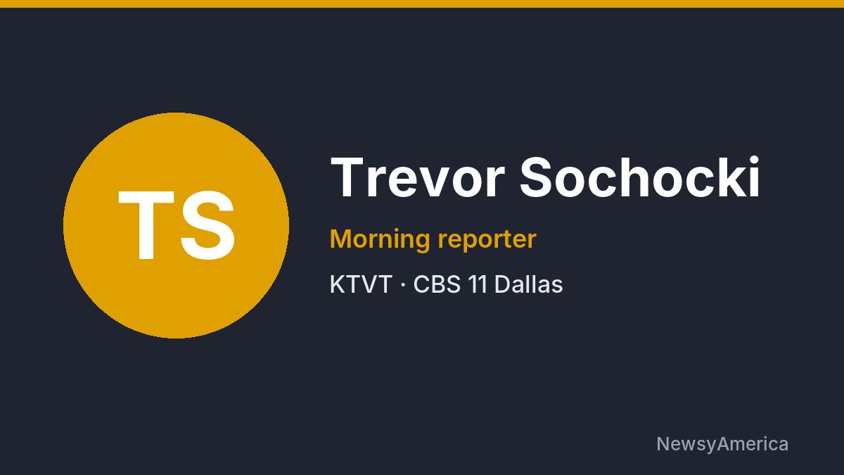 Trevor Sochocki – KTVT, Dallas