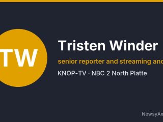 Tristen Winder, senior reporter and streaming anchor, KNOP-TV