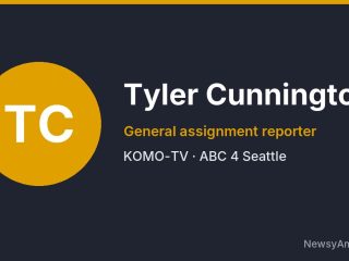 Tyler Cunnington, General assignment reporter, KOMO-TV