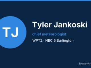 Tyler Jankoski, chief meteorologist, WPTZ
