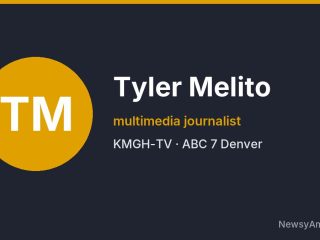 Tyler Melito, multimedia journalist, KMGH-TV