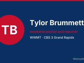 Tylor Brummett, weekend anchor and reporter, WWMT