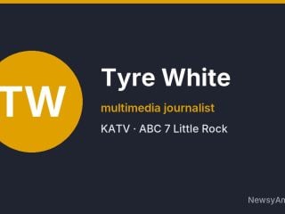 Tyre White, multimedia journalist, KATV