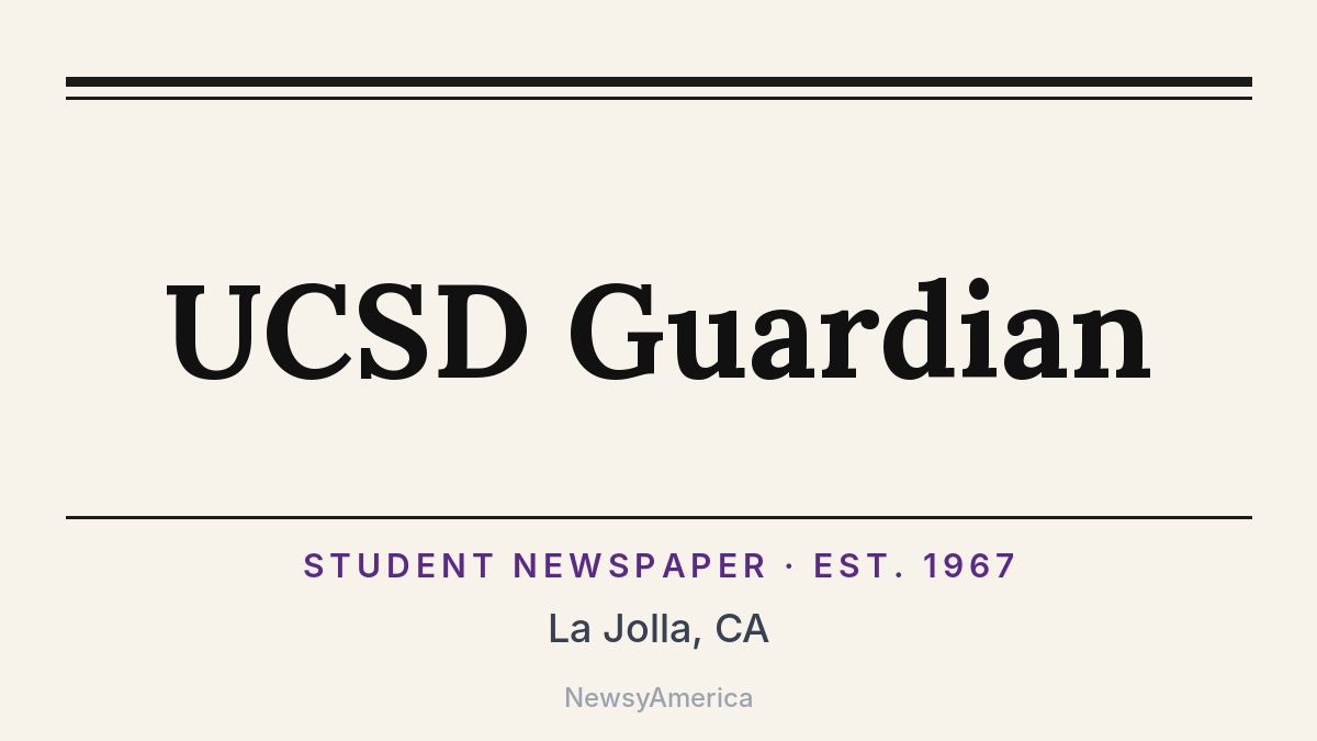 UCSD Guardian – La Jolla, CA