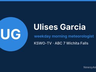 Ulises Garcia, weekday morning meteorologist, KSWO-TV