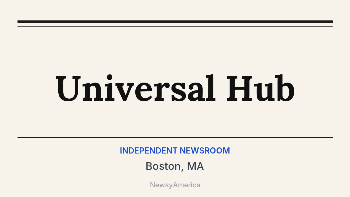 Universal Hub – Boston, MA