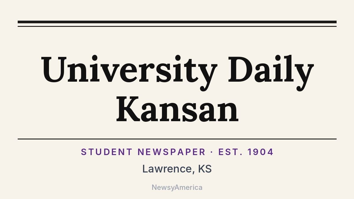 University Daily Kansan – Lawrence, KS