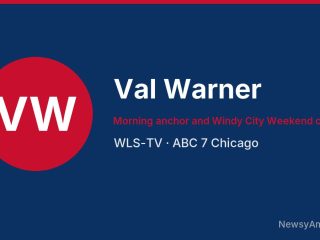 Val Warner, Morning anchor and Windy City Weekend co-host, WLS-TV