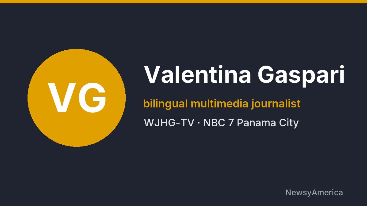 Valentina Gaspari – WJHG-TV, Panama City