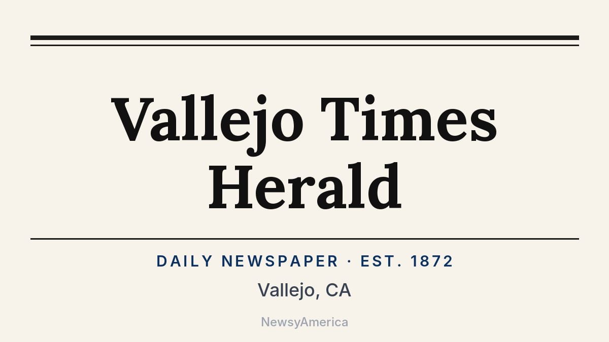 Vallejo Times Herald – California