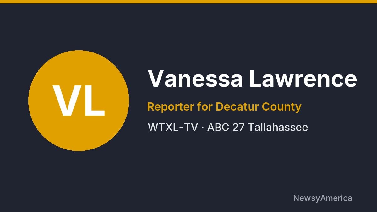 Vanessa Lawrence – WTXL-TV, Tallahassee