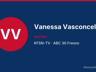 Vanessa Vasconcelos, anchor, KFSN-TV