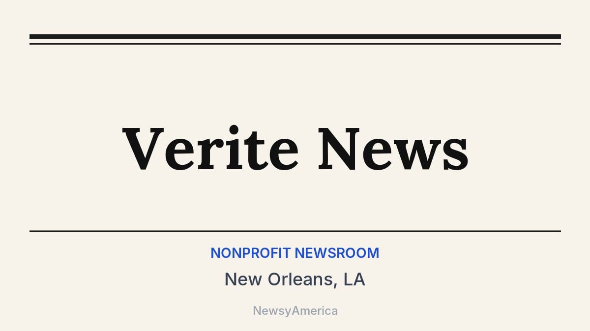 Verite News – New Orleans, LA