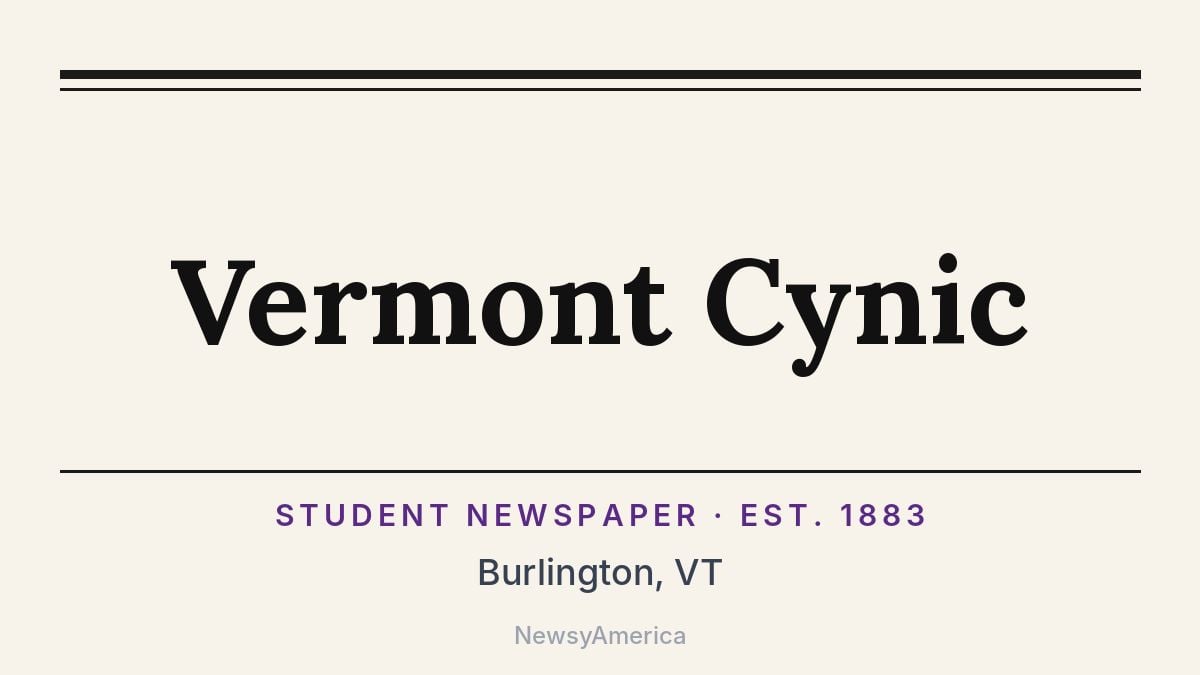 Vermont Cynic – Burlington, VT