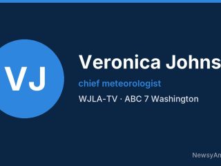 Veronica Johnson, chief meteorologist, WJLA-TV