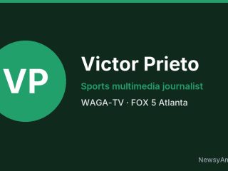 Victor Prieto, Sports multimedia journalist, WAGA-TV