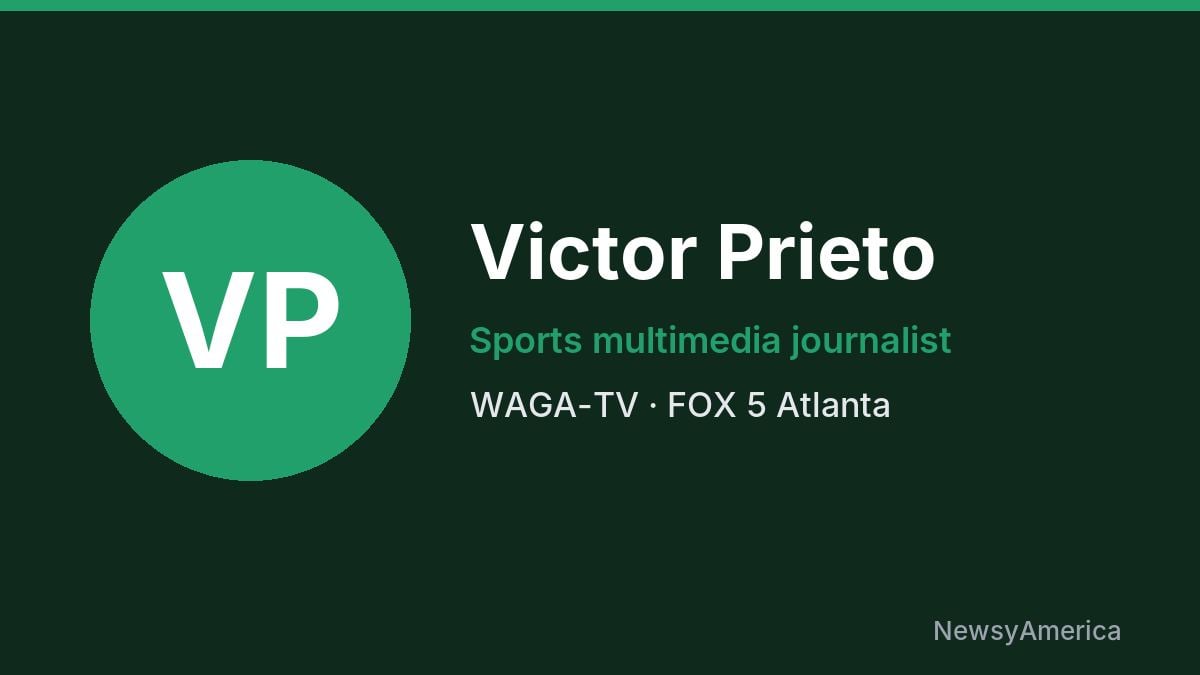 Victor Prieto – WAGA-TV, Atlanta