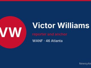 Victor Williams, reporter and anchor, WANF