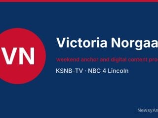 Victoria Norgaard, weekend anchor and digital content producer, KSNB-TV