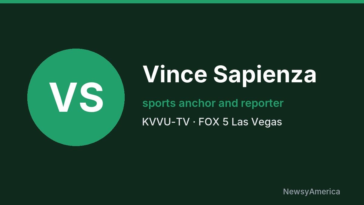 Vince Sapienza – KVVU-TV, Las Vegas
