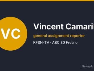 Vincent Camarillo, general assignment reporter, KFSN-TV
