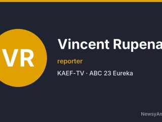 Vincent Rupena, reporter, KAEF-TV