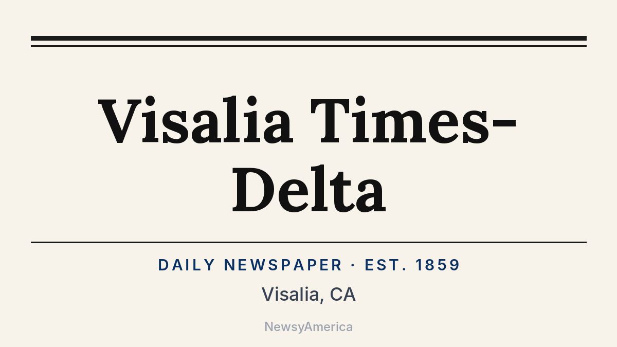 Visalia Times-Delta – California