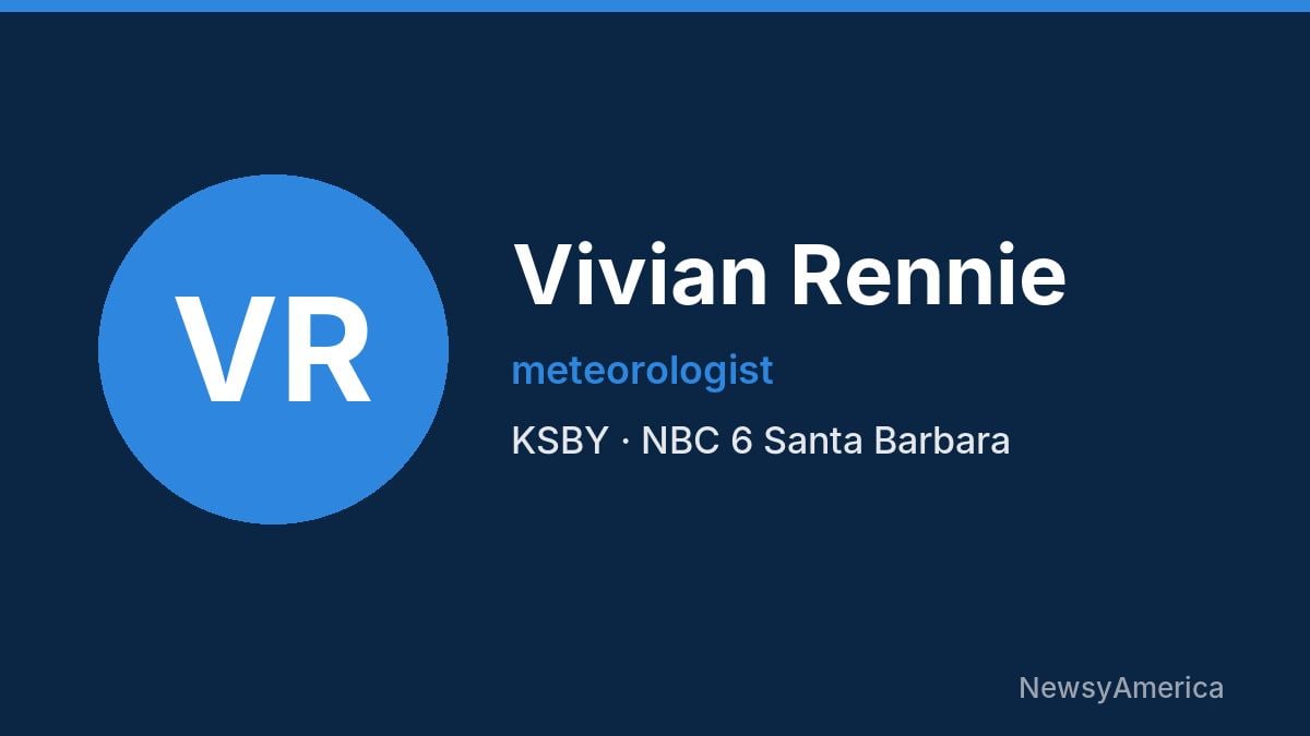 Vivian Rennie – KSBY, Santa Barbara