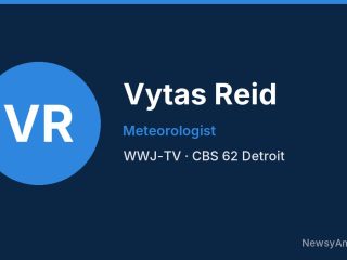 Vytas Reid, Meteorologist, WWJ-TV