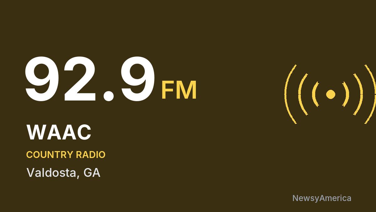 WAAC 92.9 FM – Valdosta