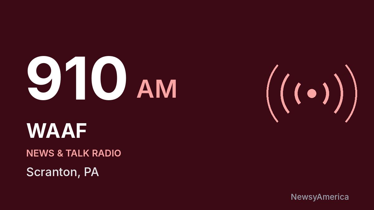 WAAF 910 AM – Scranton