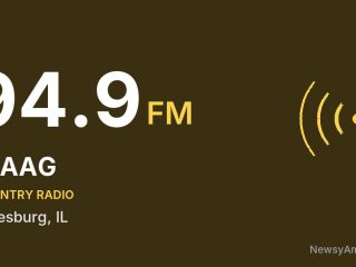 WAAG 94.9 FM, Galesburg, IL