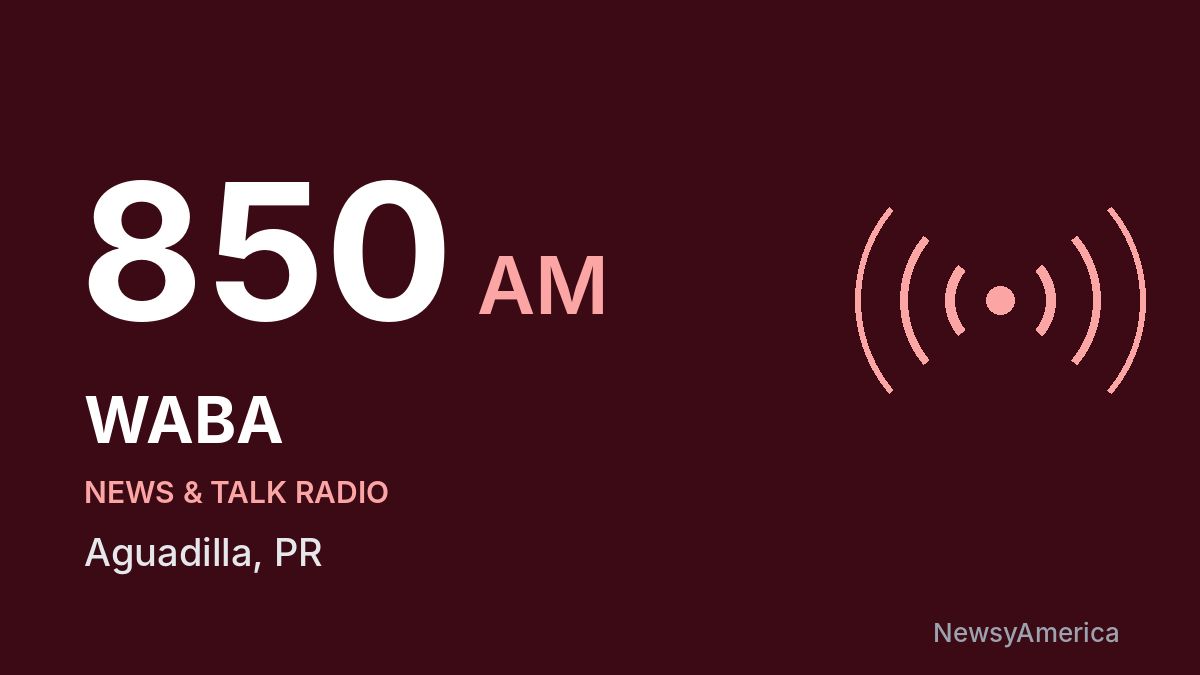 WABA 850 AM – Aguadilla